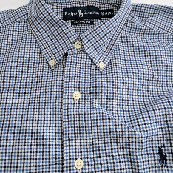 Ralph Lauren Other - Ralph Lauren Classic Fit Long Sleeve Tattersall